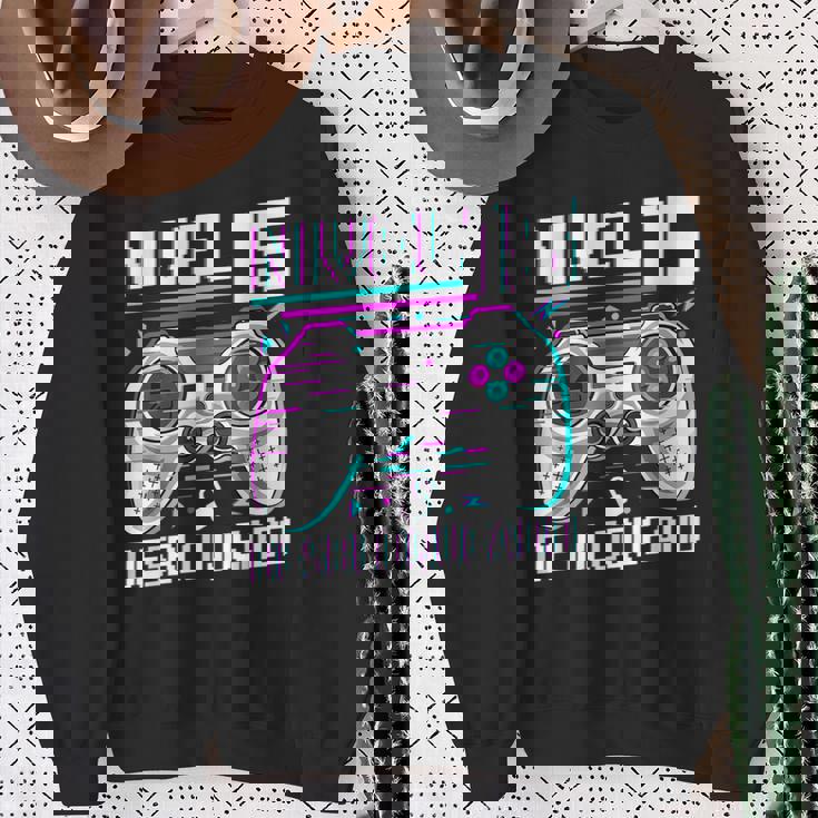 Nivel 15 Desbloqueado Cumpleaños 15 Años Camisa de entrenamiento Regalos para ancianas