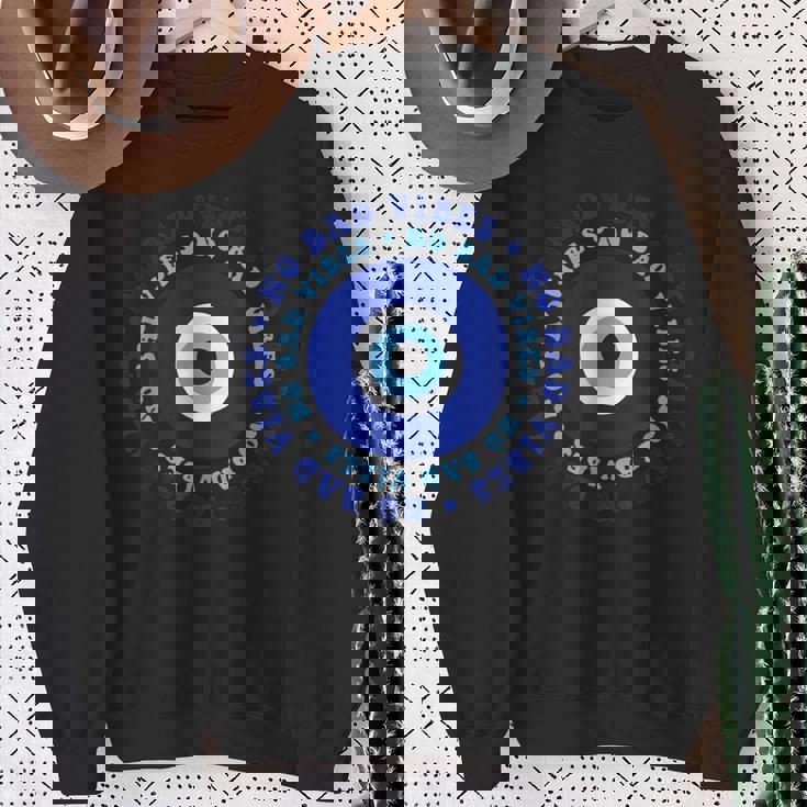No Badibes Mauvais Œil Turc Mauvais Œil Nazar Mauvais Œil Grec Sweater e Cadeaux pour les femmes âgées