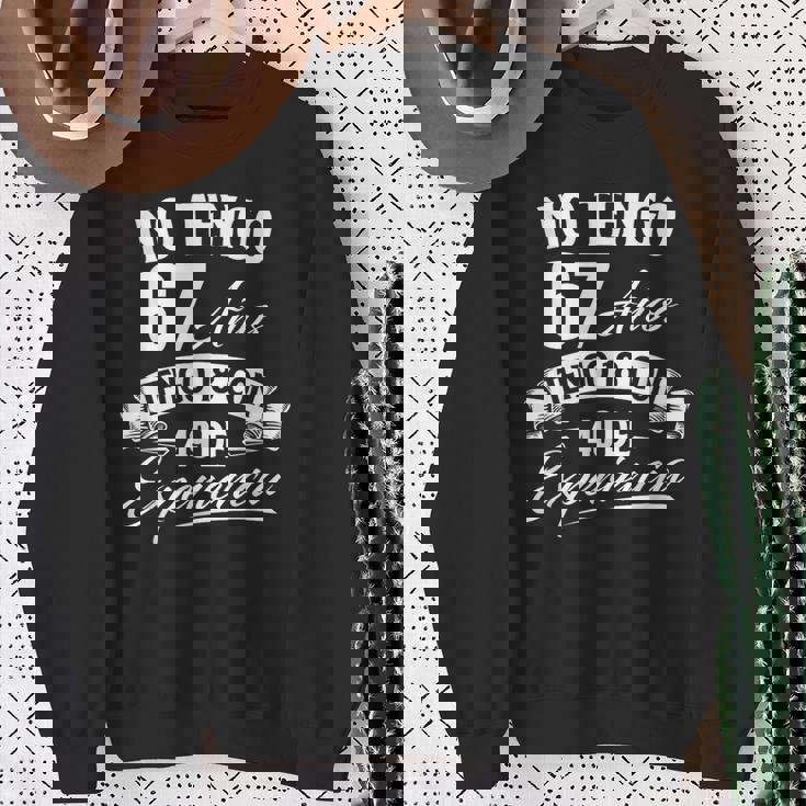 No Tengo 67 Años Tengo 18 Con 49 De Experiencia Cumpleaños Camisa de entrenamiento Regalos para ancianas