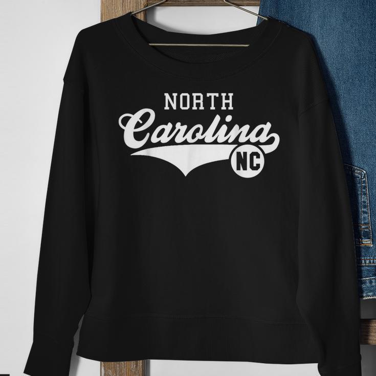 North Carolina Home StateI Love Nc My Home Sweatshirt Gifts for Old Women