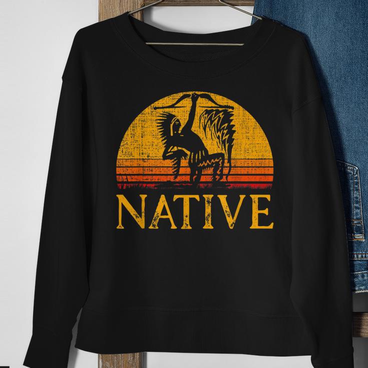 Northwest Native American Pride Native Indian Sweatshirt Gifts for Old Women