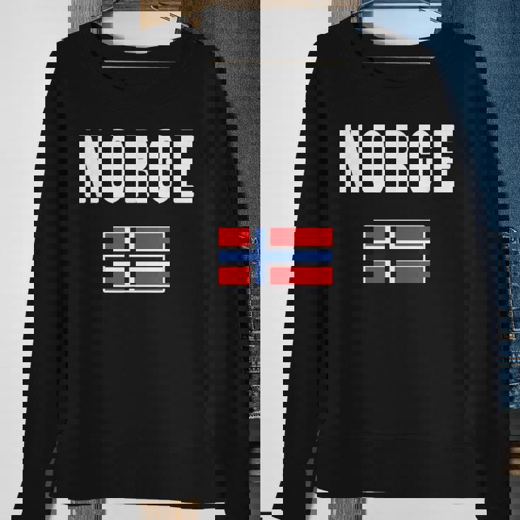 Norwegian Flag Norwegian Flag Sweatshirt Geschenke für alte Frauen