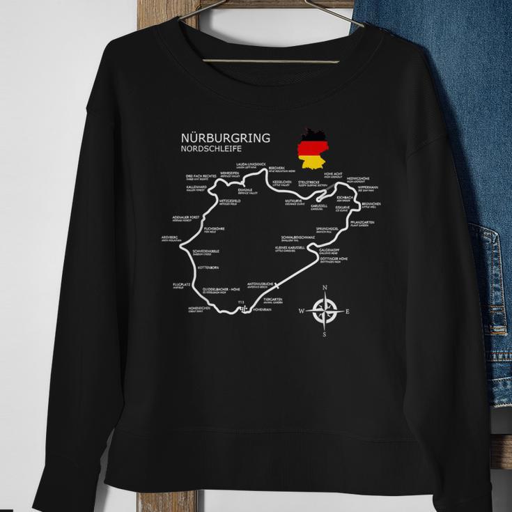 Nürburgring Nordschleife Sweatshirt Geschenke für alte Frauen