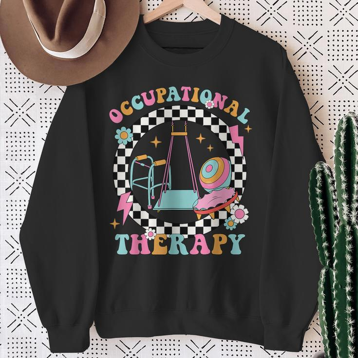 Occupational Therapy Ot Occupational Therapist Ot Month Sweatshirt Gifts for Old Women
