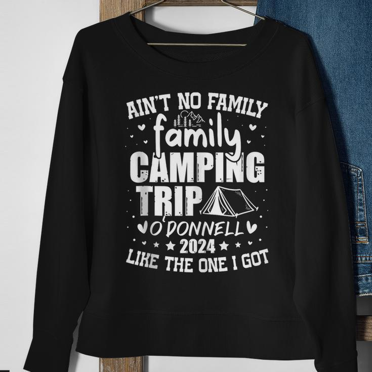 O'donnell Family Name Reunion Camping Trip 2024 Matching Sweatshirt Gifts for Old Women