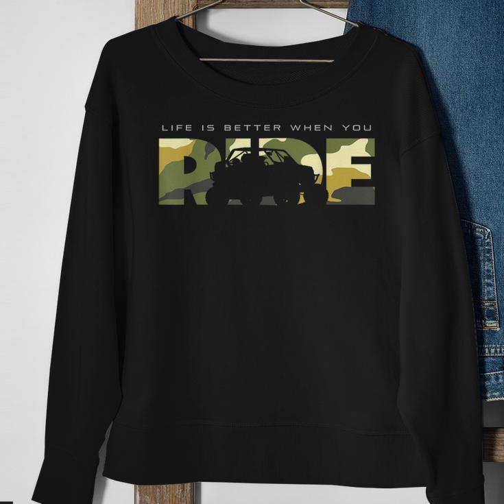 Off Road Quad Atv Apparel Off Road Quad Atv Sweatshirt Gifts for Old Women