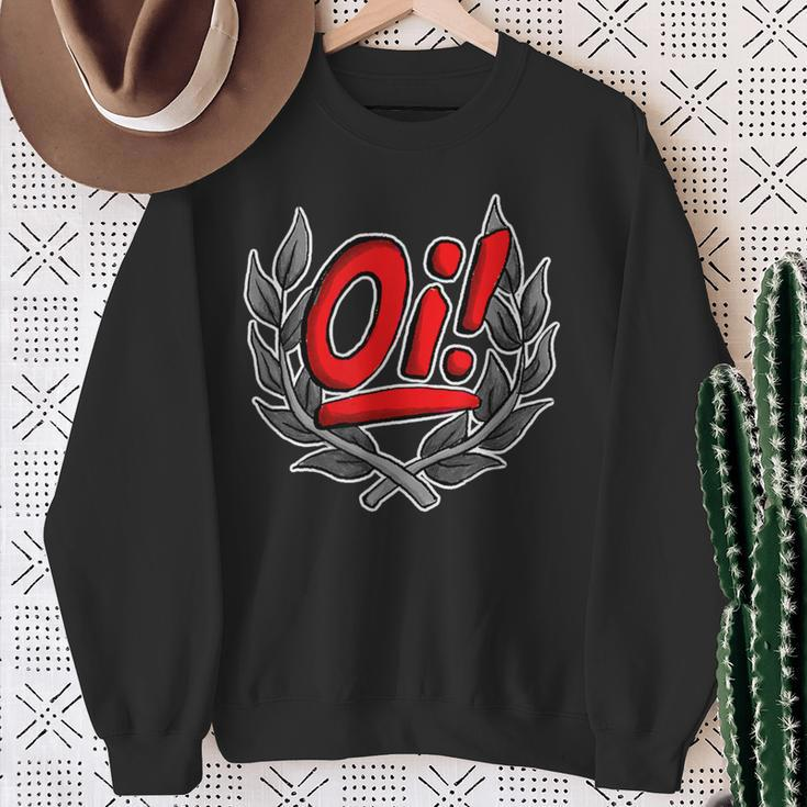 Oi Oi Oi Hardcore & Ska Punk Sweatshirt Geschenke für alte Frauen