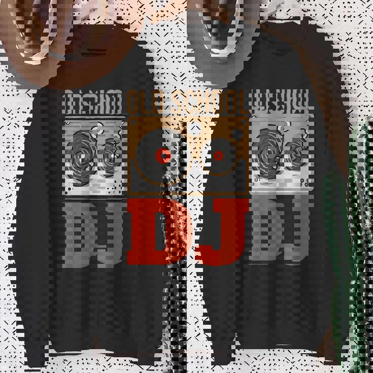 Oldschool Dj Deejay Dj Music Camisa de entrenamiento Regalos para ancianas
