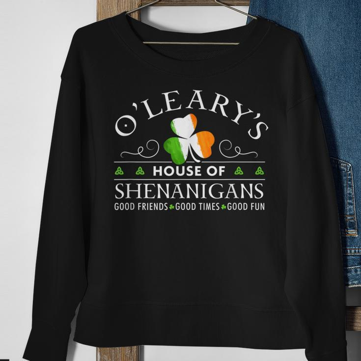 O'leary House Of Shenanigans Irish Family Name Sweatshirt Gifts for Old Women