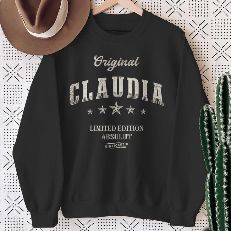 Original Claudia Sweatshirt Geschenke für alte Frauen