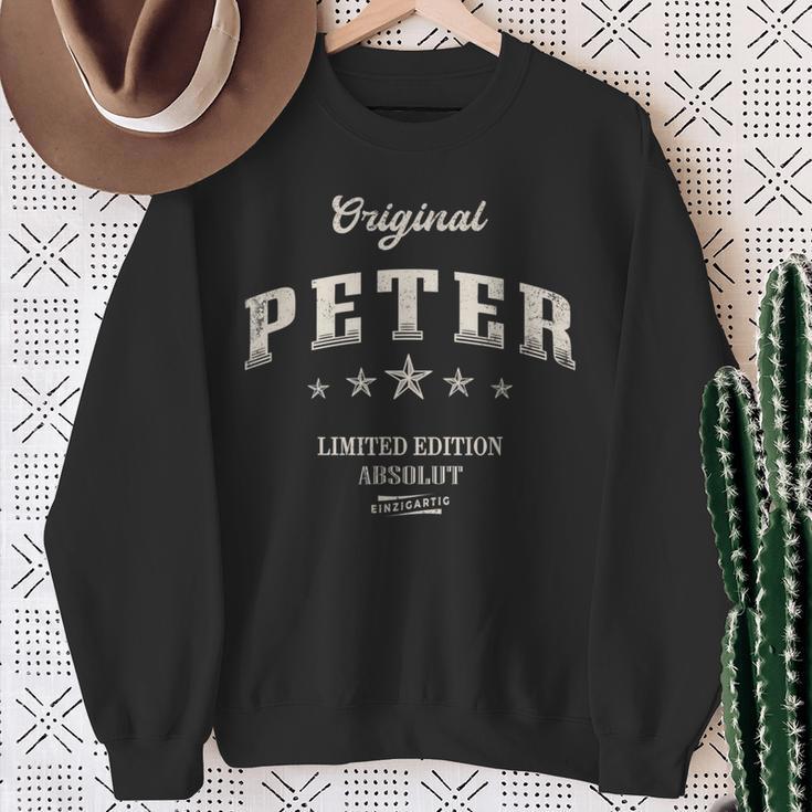 Original Peter Sweatshirt Geschenke für alte Frauen