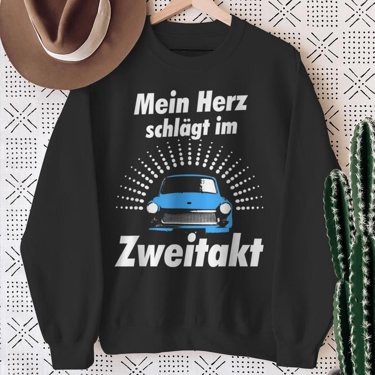 Ostdeutschland Ossi Two Stroke Trabbi Idea Sweatshirt Geschenke für alte Frauen