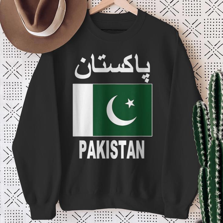 Pakistan Flag Cool Pakistani Flags Top Sweatshirt Geschenke für alte Frauen