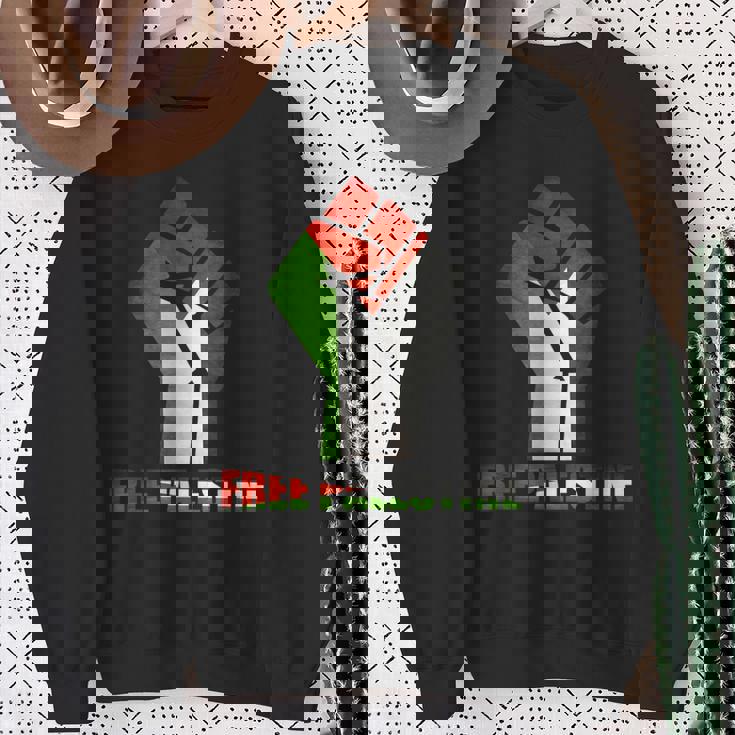 Palestina Libre Apoya A Palestina Y A Los Árabes Camisa de entrenamiento Regalos para ancianas