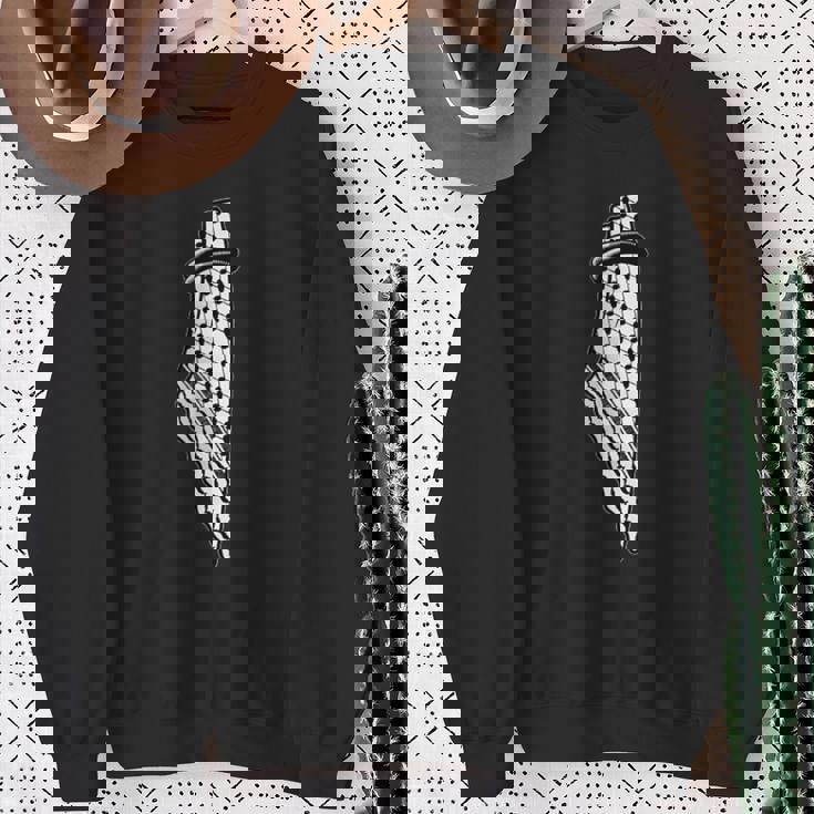 Palestina Libre Con Logotipo Palestine Falastini Camisa de entrenamiento Regalos para ancianas