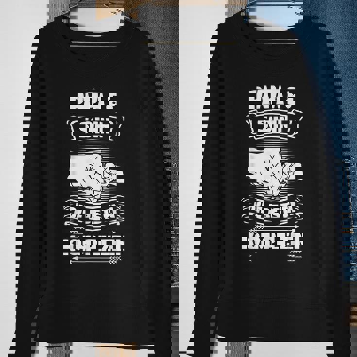 Papa Sohn Die Beste Komplizen Black S Sweatshirt Geschenke für alte Frauen