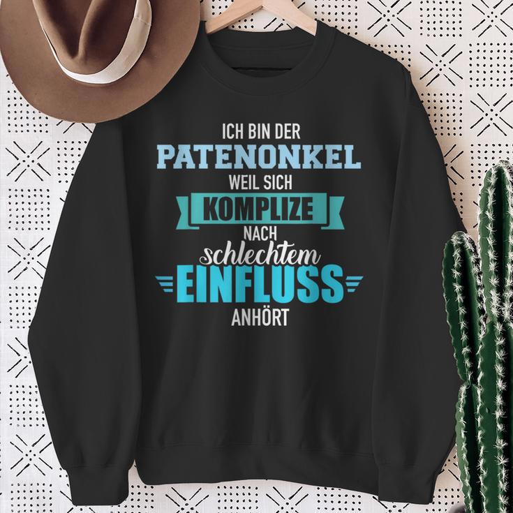 Patenonkel Weil Komplize Nach Bad Influence Anhören Sweatshirt Geschenke für alte Frauen