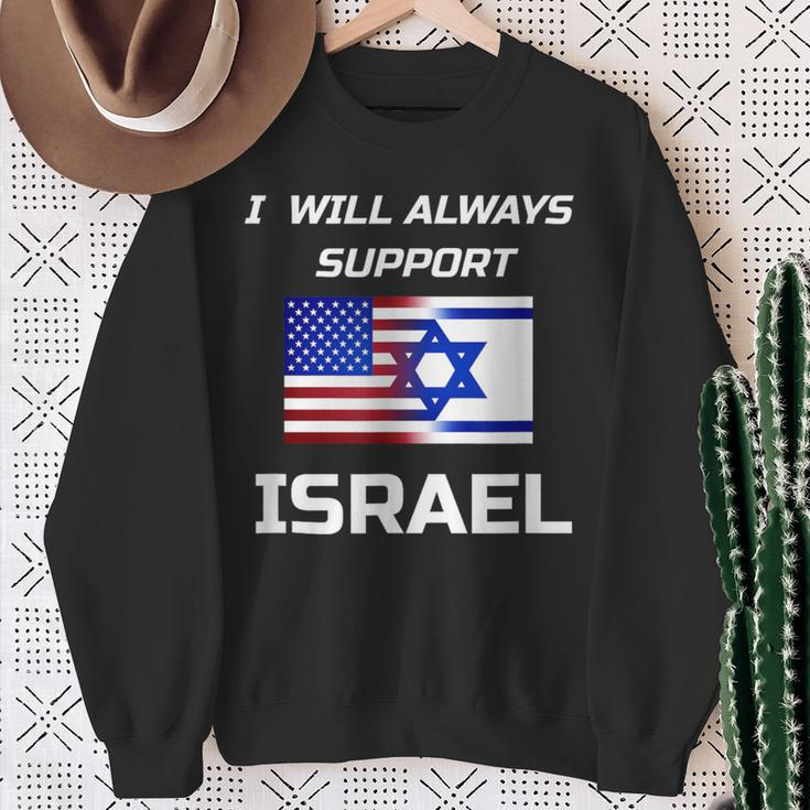 PatrioticUsa Israel American Flag To Support Israel Sweatshirt Gifts for Old Women
