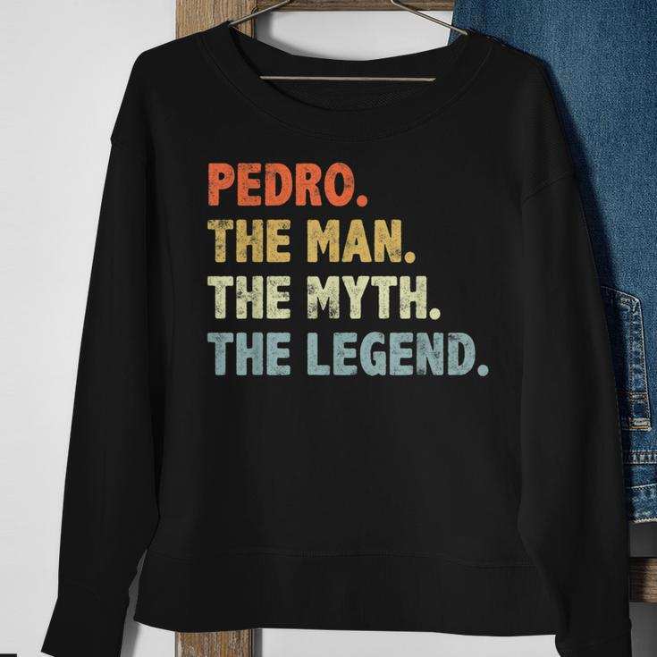 Pedro The Man Myth Legend Father’S Day For Papa Grandpa Sweatshirt Gifts for Old Women
