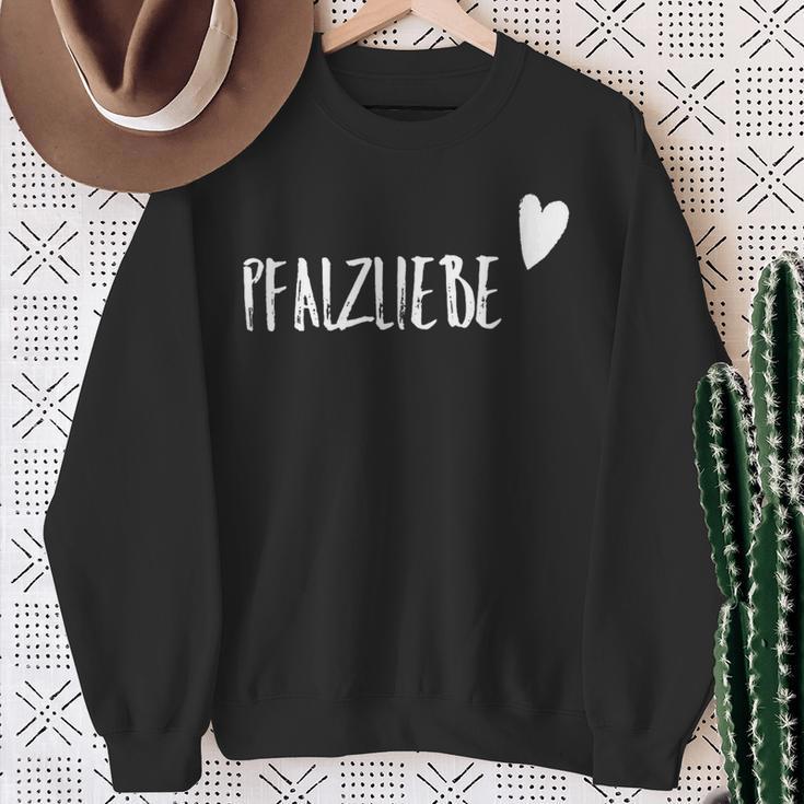 Pfalzliebe Weinschorle Zum Wohlhl Die Pfalzliebe Sweatshirt Geschenke für alte Frauen