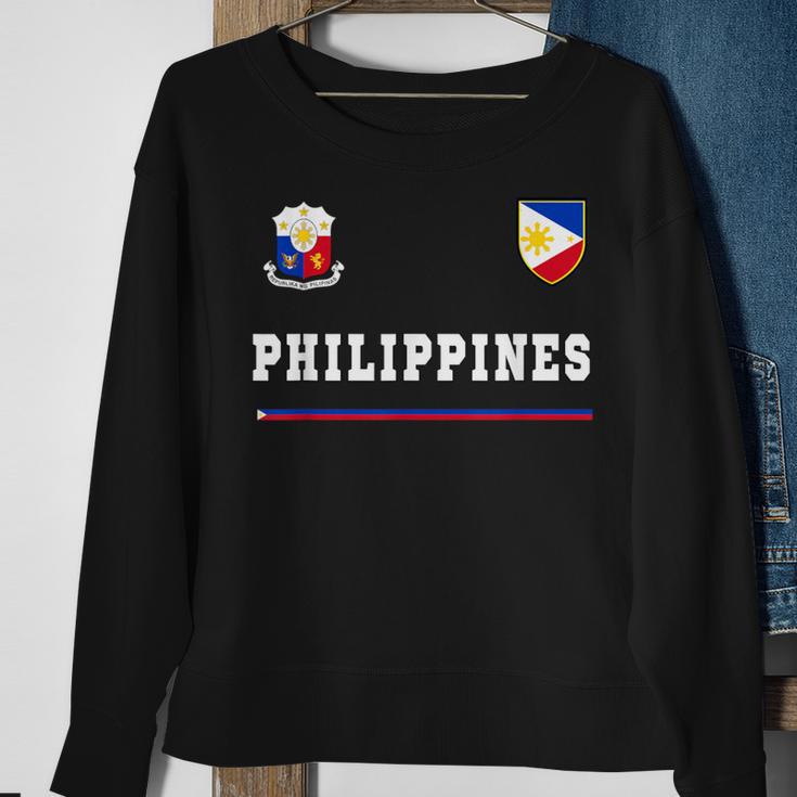 Philippines SportsSoccer Jersey Flag Football Sweatshirt Gifts for Old Women