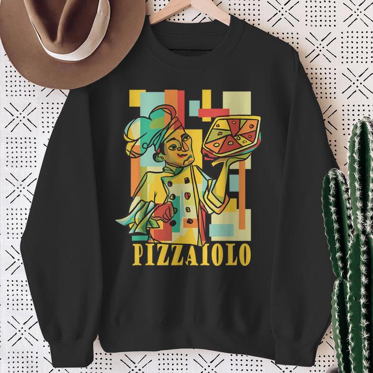 Pizzabäcker Pizzaiolo Sweatshirt Geschenke für alte Frauen