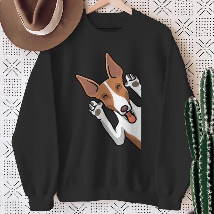 Podenco Ibicenco Dog Sweatshirt Geschenke für alte Frauen