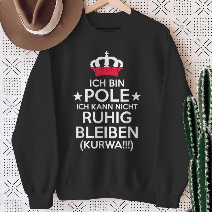 Poland Kurwa Polin Polska Polish Sweatshirt Geschenke für alte Frauen