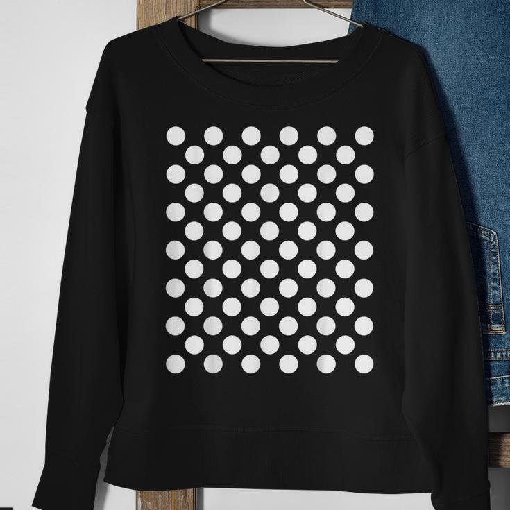 Polka Dot Sweatshirt Gifts for Old Women