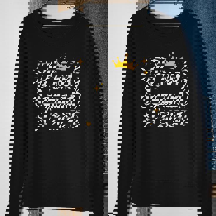 Prom Squad Senior 2024 Prom Graduation Matching Party Sweatshirt Gifts for Old Women