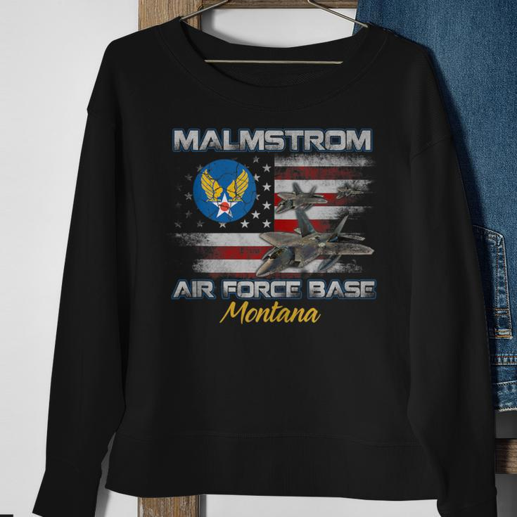 Proud Malmstrom Afb Air Force Base Montana Mt Veterans Day Sweatshirt Gifts for Old Women