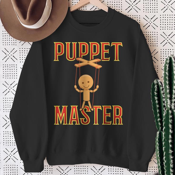 Puppet Master Ventriloquist Puppers Doll Puppet Show Sweatshirt Gifts for Old Women