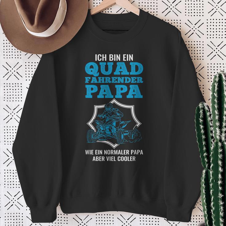 Quad Fahrender Papaiel Cooler Father Quad S Sweatshirt Geschenke für alte Frauen