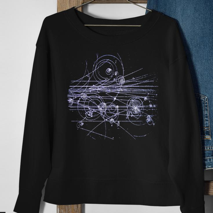 Quantum Mechanics Higgs Boson Lhc Particle Physics Scientist Sweatshirt Gifts for Old Women