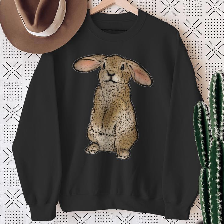 Rabbit For And Children S Sweatshirt Geschenke für alte Frauen