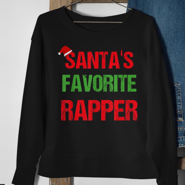 Rapper Pajama Christmas Sweatshirt Gifts for Old Women