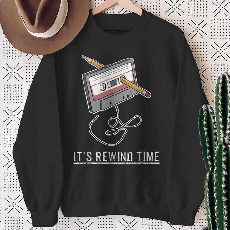 Retro Cassette 80S 90S Party Sweatshirt Geschenke für alte Frauen