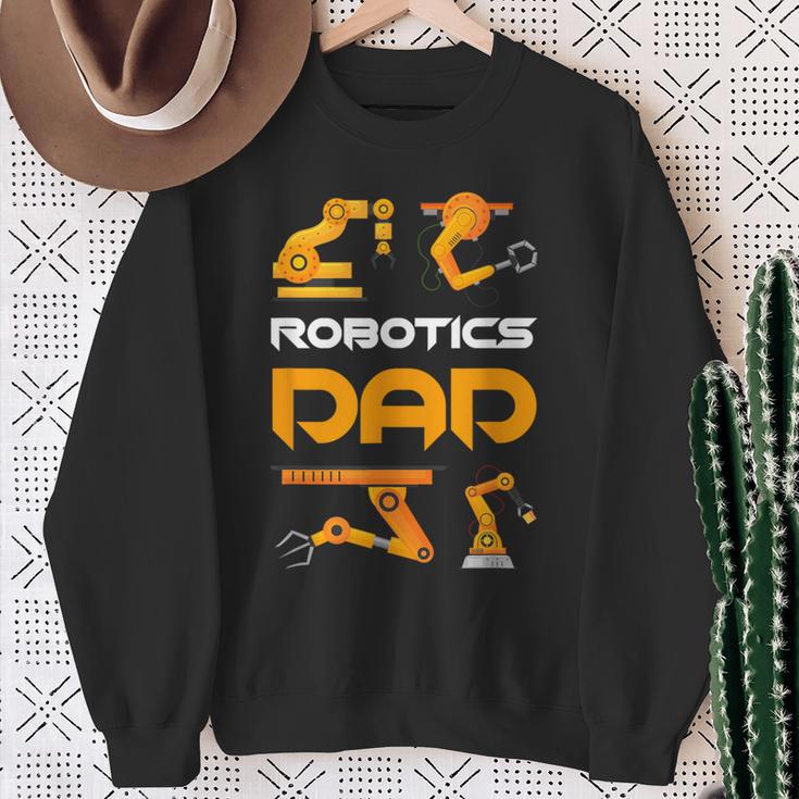 Robotik Papa Sweatshirt Geschenke für alte Frauen