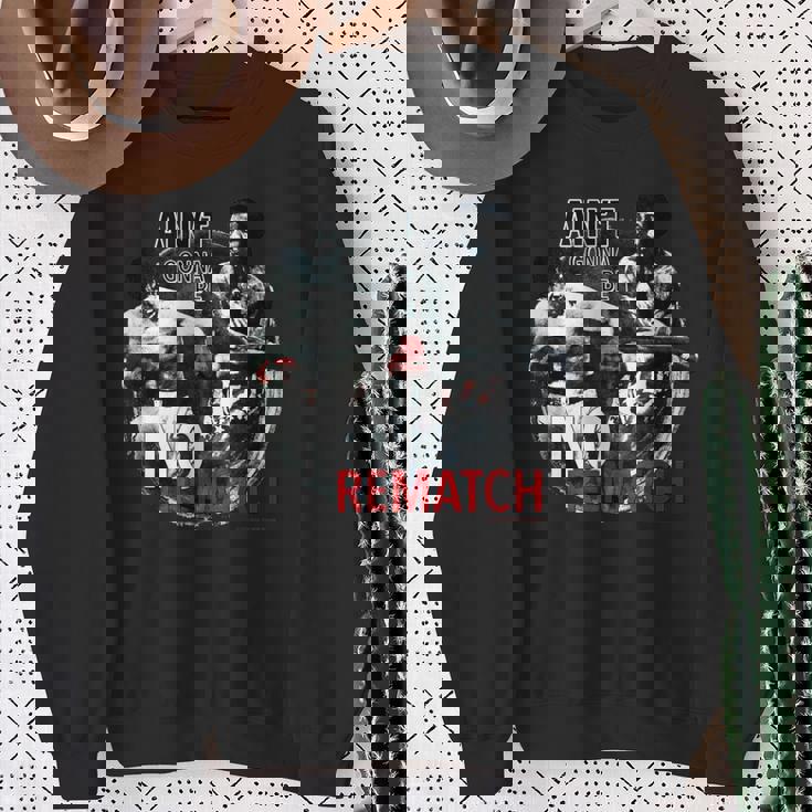 Rocky No Rematch Sweatshirt Gifts for Old Women
