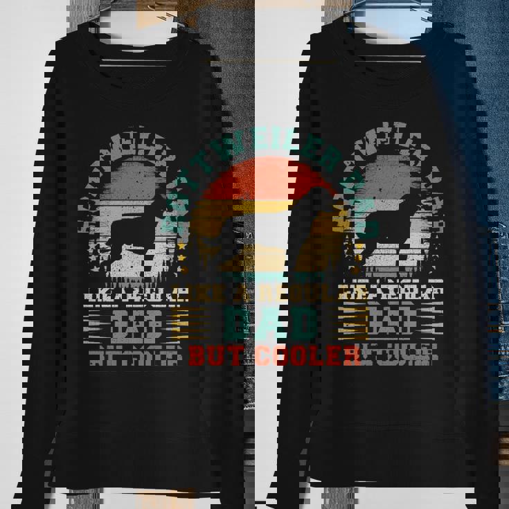 Rottweiler Dad Vintage Rottweiler Dog Father's Day Sweatshirt Gifts for Old Women