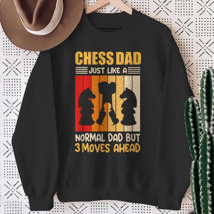 Schach Spielender Vater Schachmeister Sweatshirt Geschenke für alte Frauen