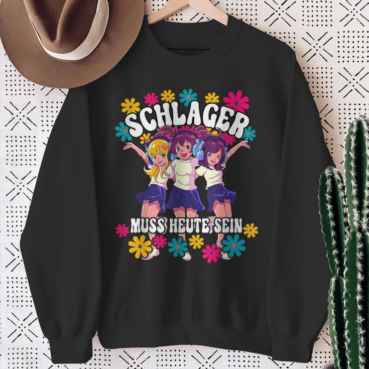 Schlager Muss Heute Sein Sweatshirt Geschenke für alte Frauen