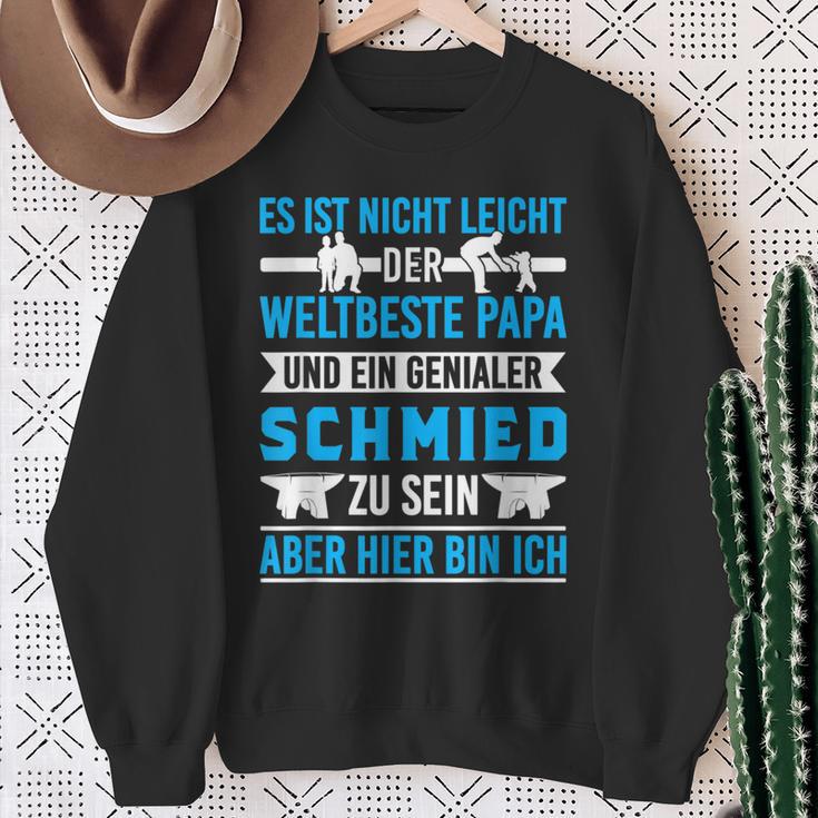 Schmied &Ater Metallbauer Papa Schmiede Sweatshirt Geschenke für alte Frauen