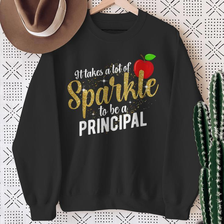 To Be A School Principal Appreciation Principal Sweatshirt Gifts for Old Women
