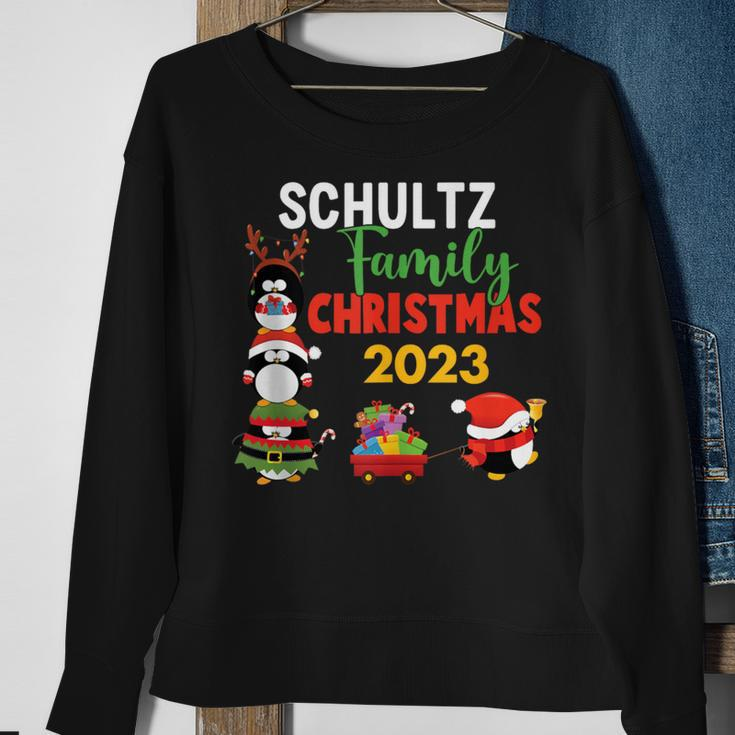 Schultz Family Name Schultz Family Christmas Sweatshirt Gifts for Old Women