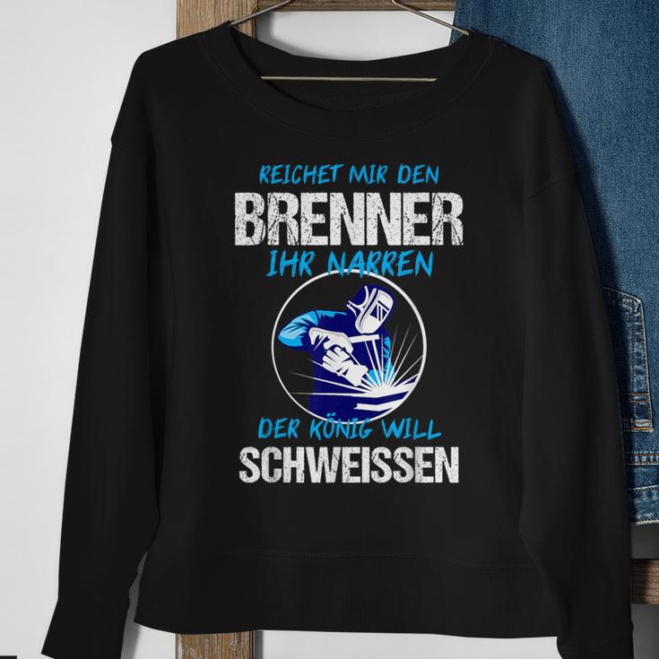 Schweisser Welder Burner Welding Sweatshirt Geschenke für alte Frauen