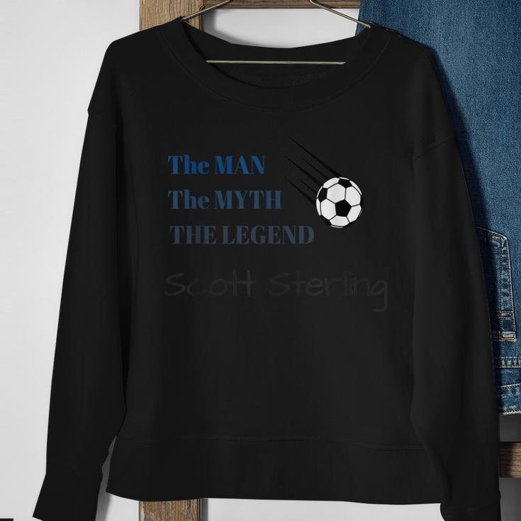 Scott SterlingStudio C Soccer Goalie Fan Wear Sweatshirt Gifts for Old Women