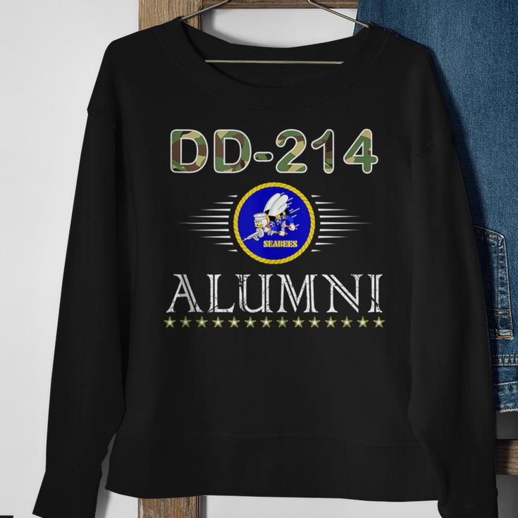 Seabees Alumni Dd214 Seabees Veteran Dd214 For Men Sweatshirt Gifts for Old Women