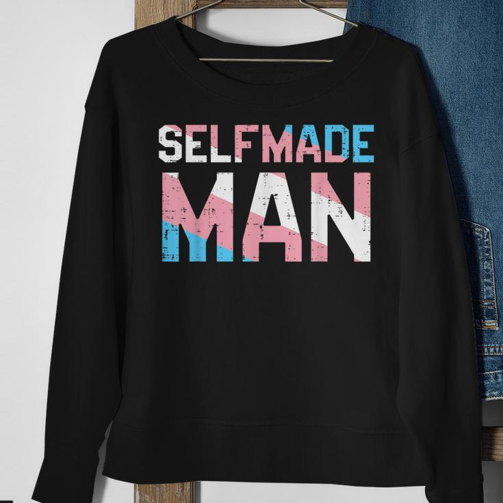 Selfmade Man Transgender Trans Pride Flag Transsexual Ftm Sweatshirt Geschenke für alte Frauen