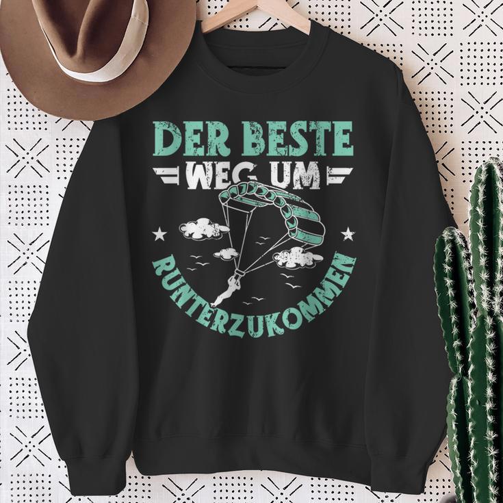 Skydive Tandem Spring Voucher Parachute Jumping Sweatshirt Geschenke für alte Frauen